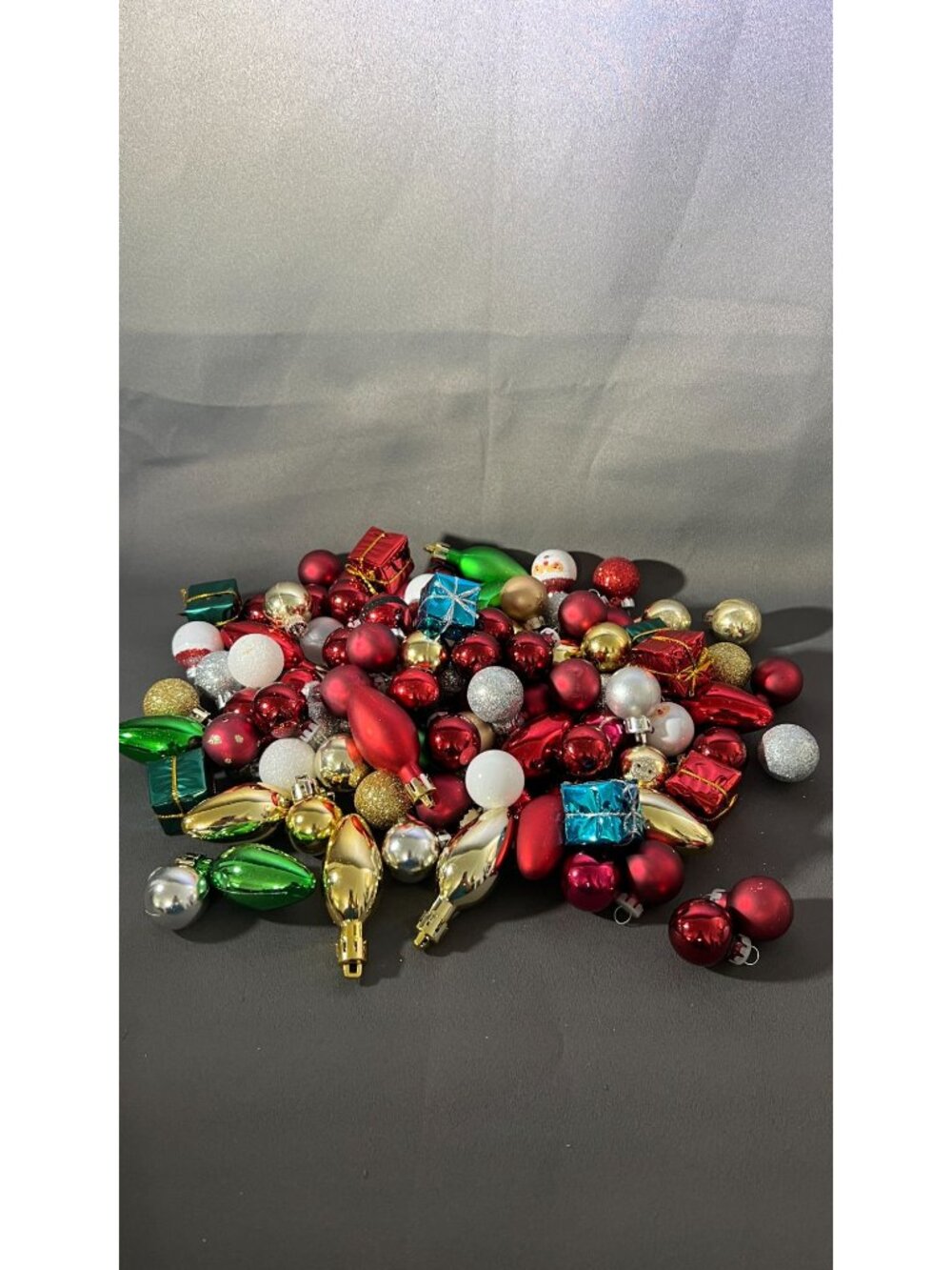 Assorted Mini Holiday Ornaments Multicolor Mix Christmas